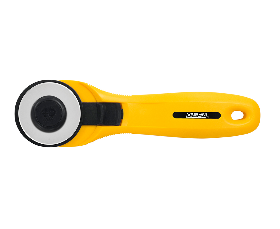 Cortador Olfa 45mm Amarelo