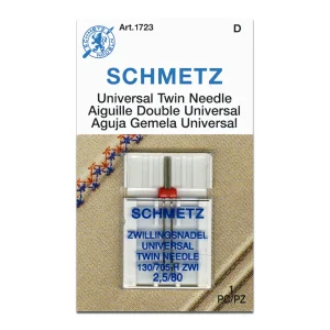 Agulhas Schmetz para Máquina Dupla 2/80