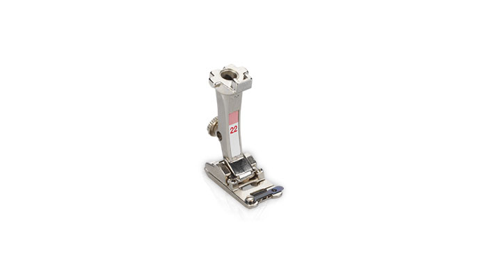Calcador Bernina Nº22 – Cordões Múltiplos