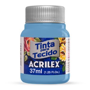 Acrilex Tinta para Tecido Fosca em Azul Inverno