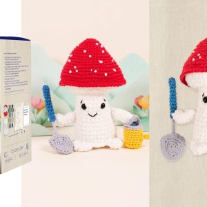 Amigurumi – Kit DMC Cogumelo