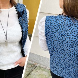 Workshop de Costura – Colete com Flor