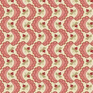 Tecido Forest Glen Ruffle Cinnabar Andover Fabrics