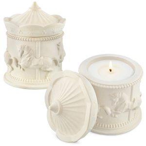 Molde de Silicone – Caixa Carrossel para Velas ou Arrumação