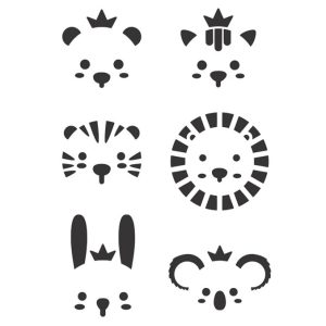 Stencil Animais [20×30]