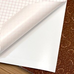 PVC Adesivo para Abajures – Branco a Metro