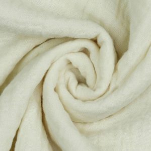 Tecido Musselina em Creme