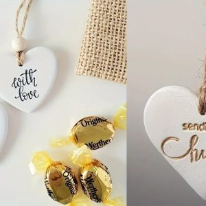 Molde de Silicone – Seis Corações com Furo