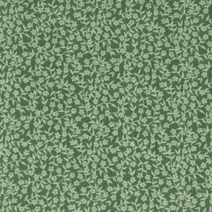 Tecido de Bombazine – Florinhas em Verde