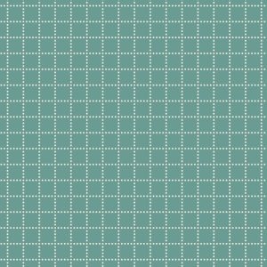 Tecido Back & Forth, Square Dance – Blue Jade