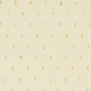 Tecido Viscose com Dourados em Creme