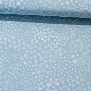 Tecido Sonhos de Ursinho: Estrelas em Azul