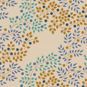 Tecido Tilda Hometown – Berrytangle Blue