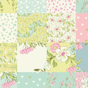 Tecido Playful Spring Cheater Allover