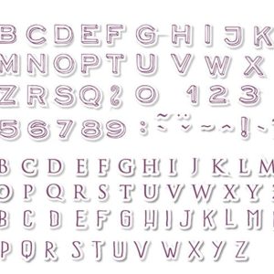 Carimbos Mini Alfabeto Aladine Creative Stamps