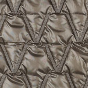 Tecido Stepped em “V” em Taupe