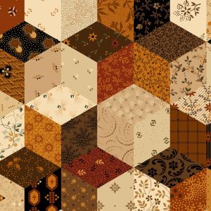Tecido Cheddar Pam’s Stars, Marcus Fabrics