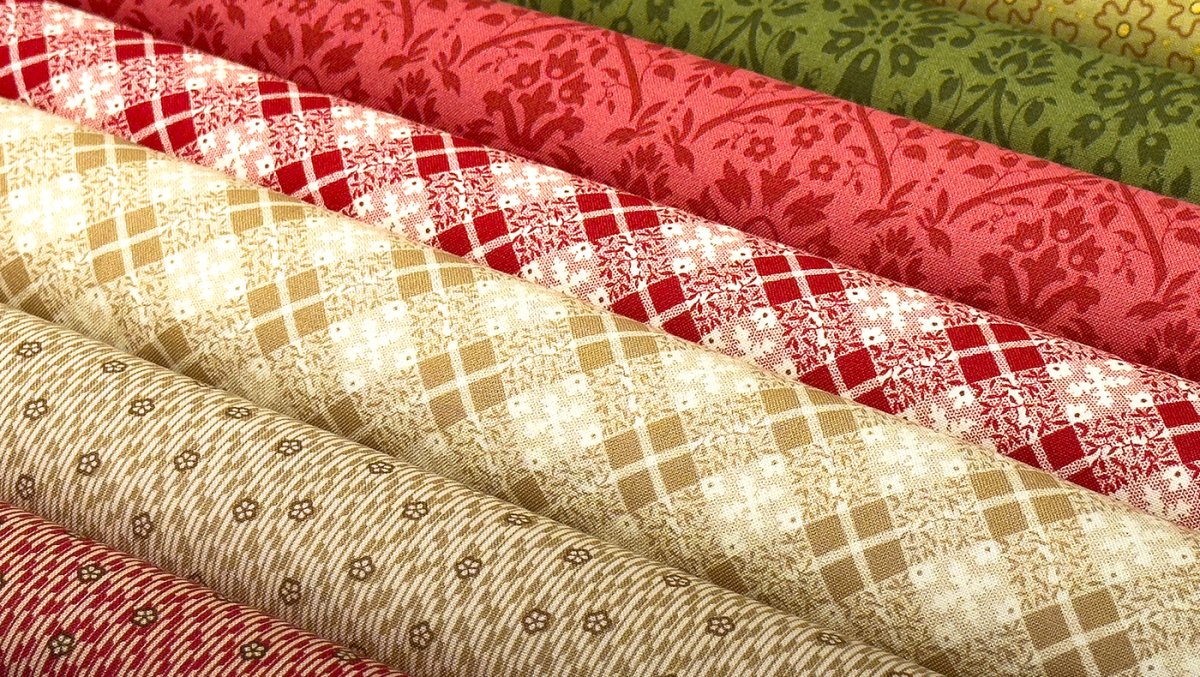 Tecido Marcus Fabrics Golden Era – Picket Fowers Tan - Image 6