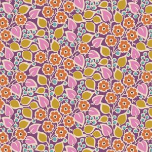 Tecido Tilda Pie in the Sky Topsy Turvy Plum