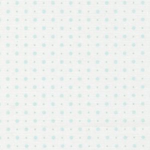 Tecido Abide Linen Light Blue Dots — Moda Fabrics