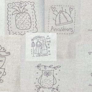 Heartstrings Stitchery Panel