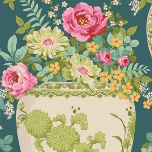 Tilda – Chic Escape :: Flowervase Petrol