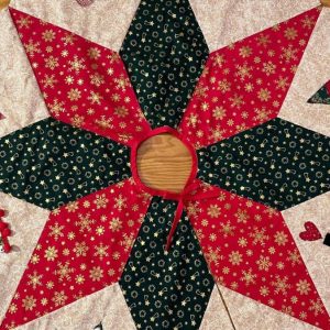 Workshop de Costura – Saia para Árvore de Natal